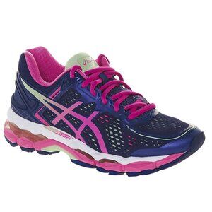 NEW Asics GEL KAYANO 22 Navy Blue Pink 9 Medium US 40.5 EUR 6.5 UK